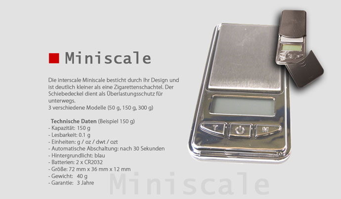 Miniscale